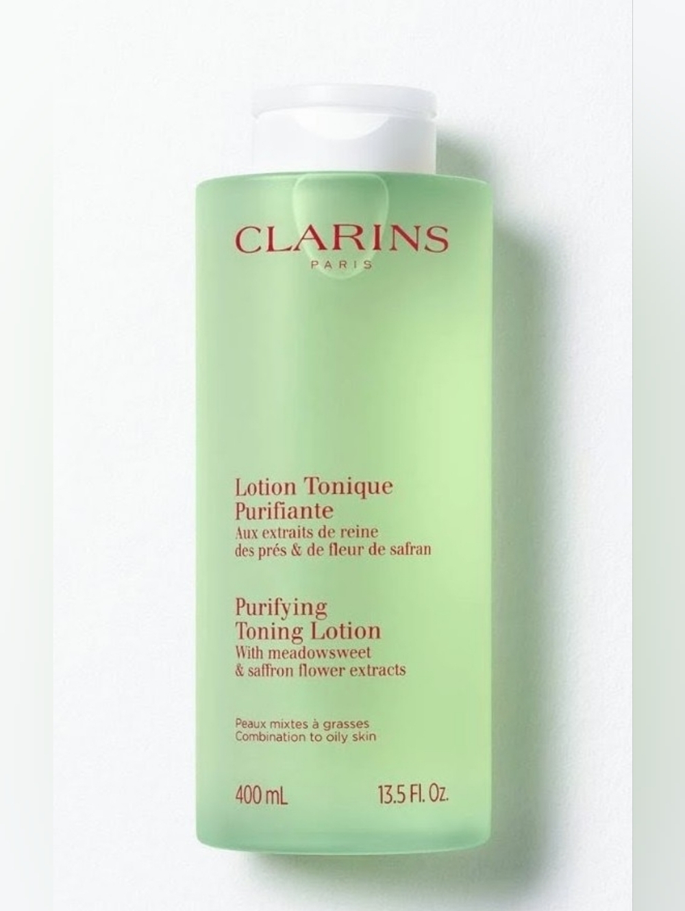 Clarins Purifying Toning Lotion 13.5oz | Oily/Combination Skin
